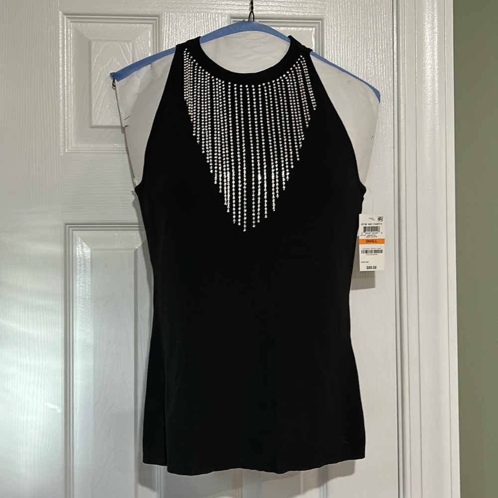 INC Jewel neck blouse (tank)